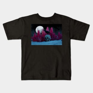Goth Raven Kids T-Shirt